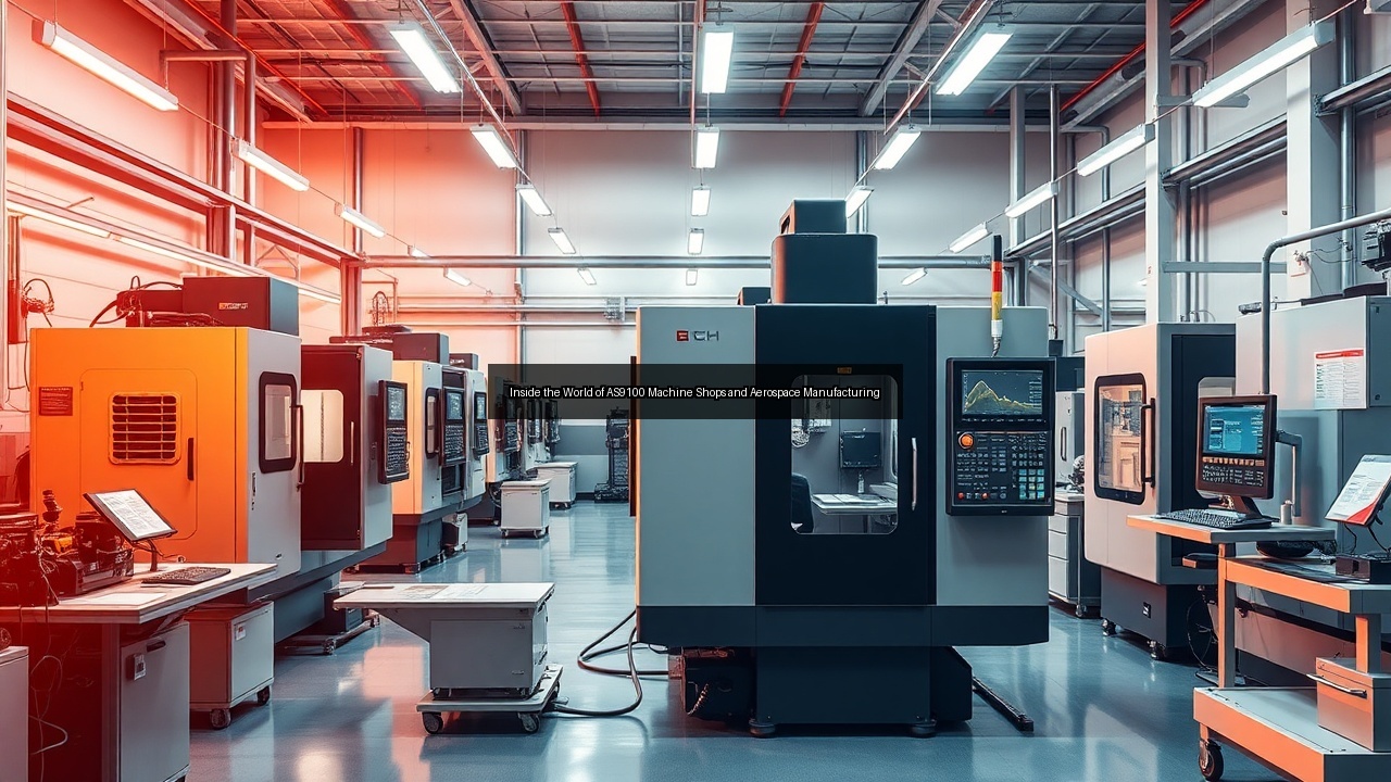 machining aerospace CNC machine shop machine shops as9100 machine shop inspection