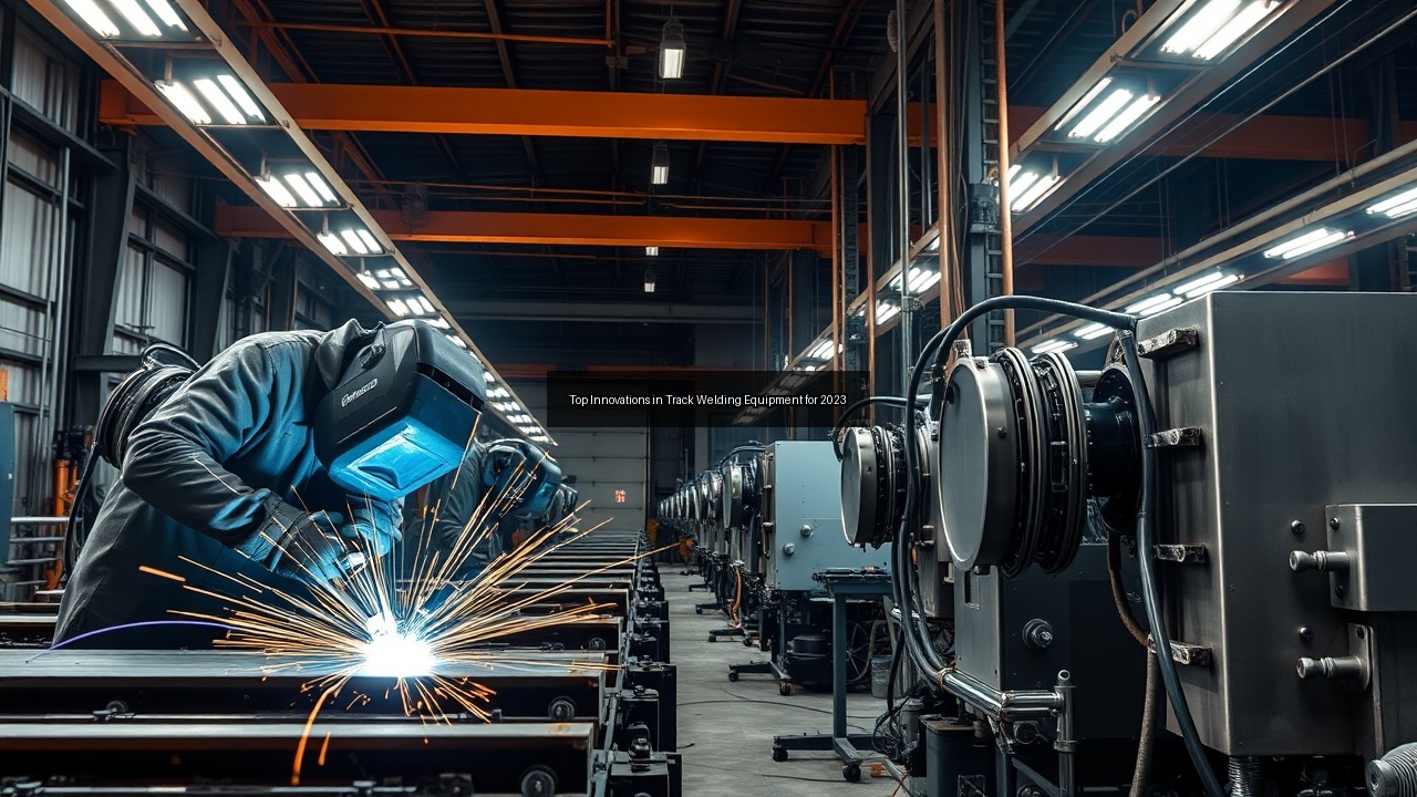 electrodes track welding equipment machines track welding machine return on investment